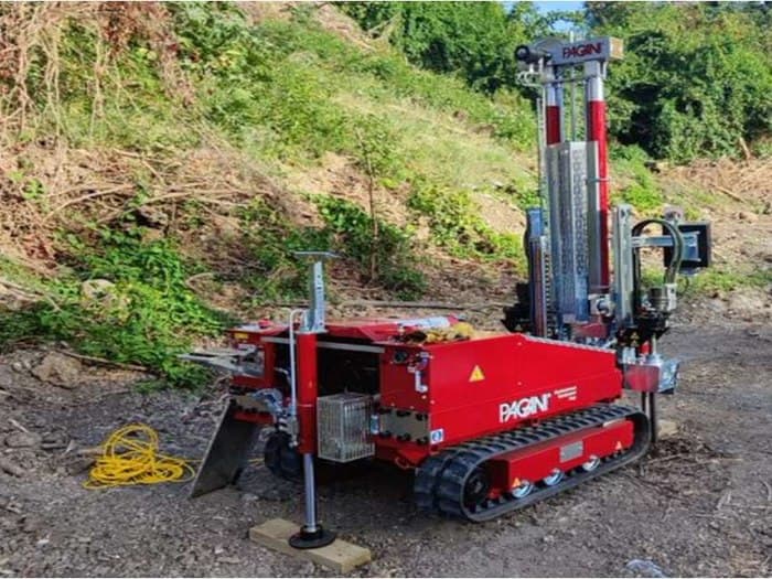 GID Pagani CPTu rig set up for the Sandals Buccament Bay investigation